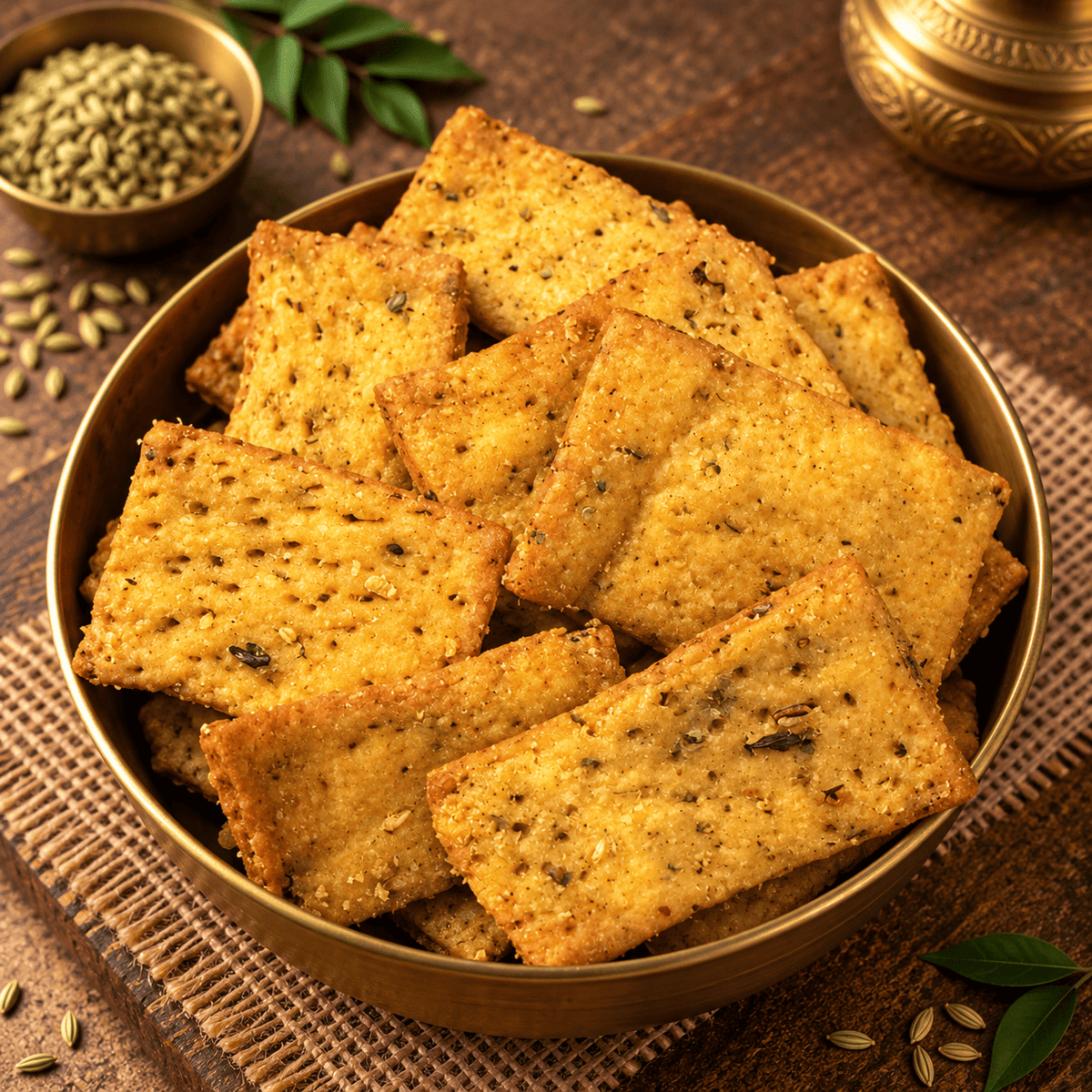 Methi Mathri – Rectangle