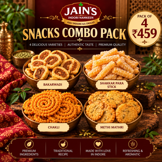 Traditional Snacks Combo | Pack of 4