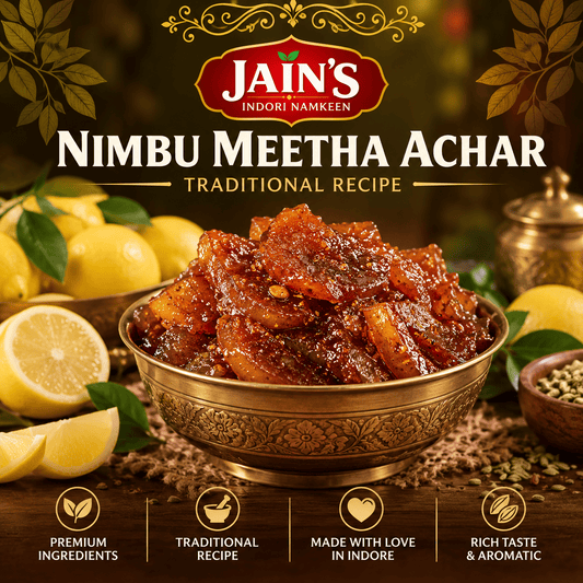 Nimbu Meetha Achar – Sweet Lemon Pickle